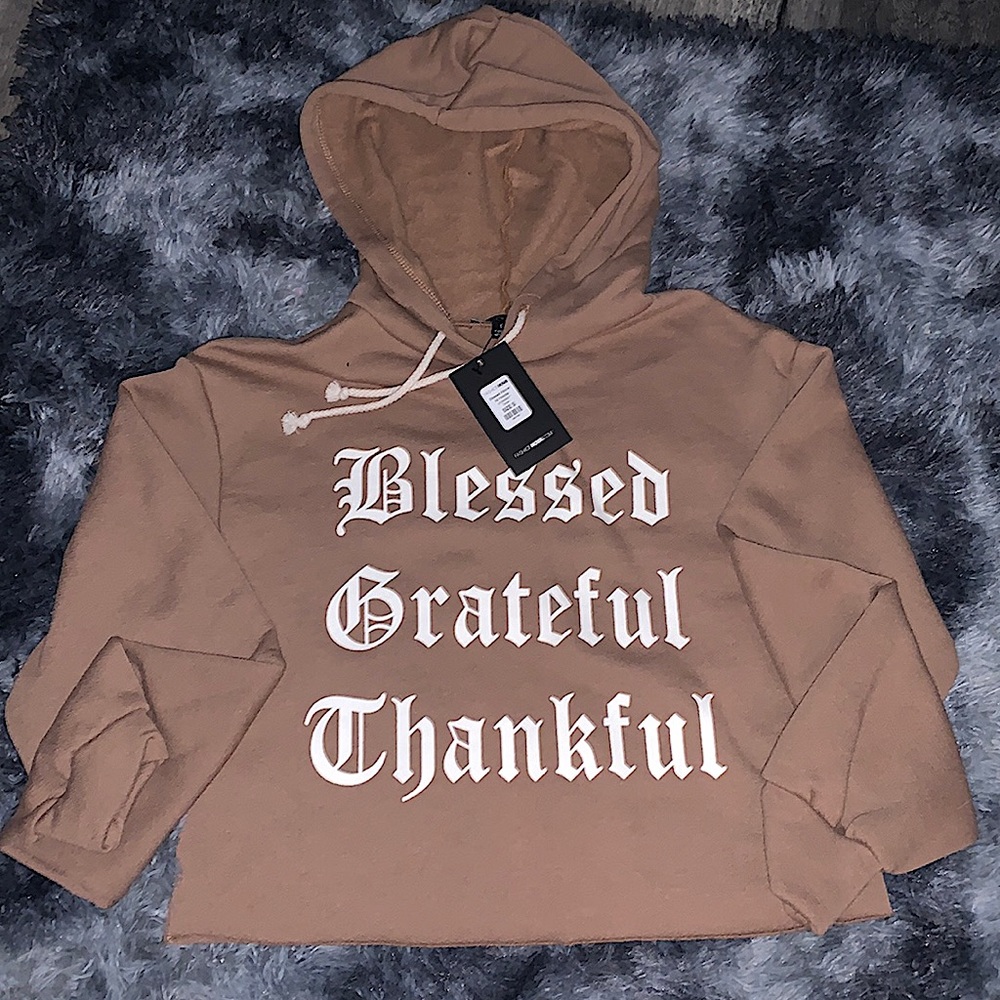 Blessed Above All Hoodie Size Small